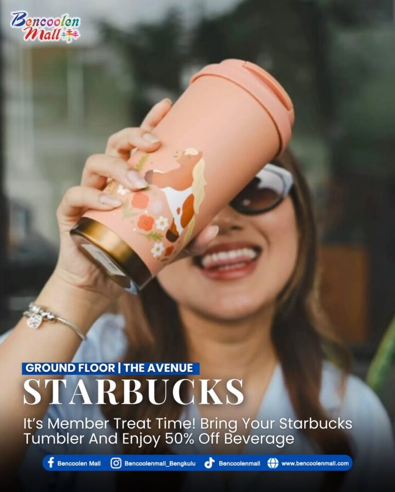 Promo Starbucks 50% : Diskon Minuman untuk Member Starbucks!