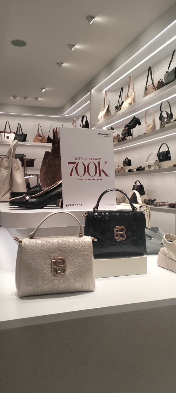 Dapatkan Tas Everbest Extra Cashback 700K, Promo terbatas!