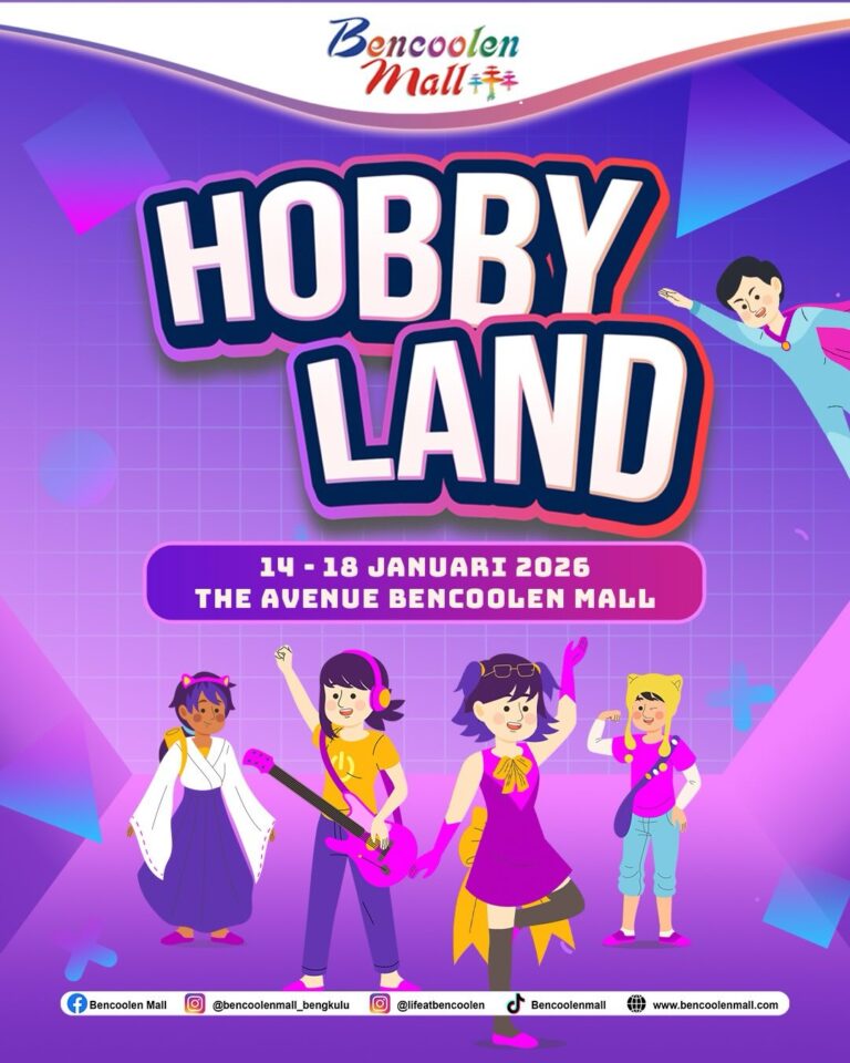 Nikmati keseruan Hobby Land Bencoolen Mall di awal tahun 2026!