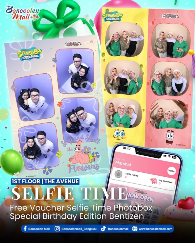 Dapatkan Gratis Voucher Ulang Tahun di Selfie Time terdekat!