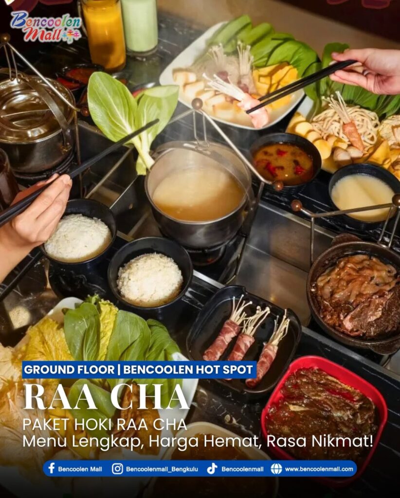 Promo Terbatas Paket Hoki Shabu Shabu di Raa Cha terdekat!