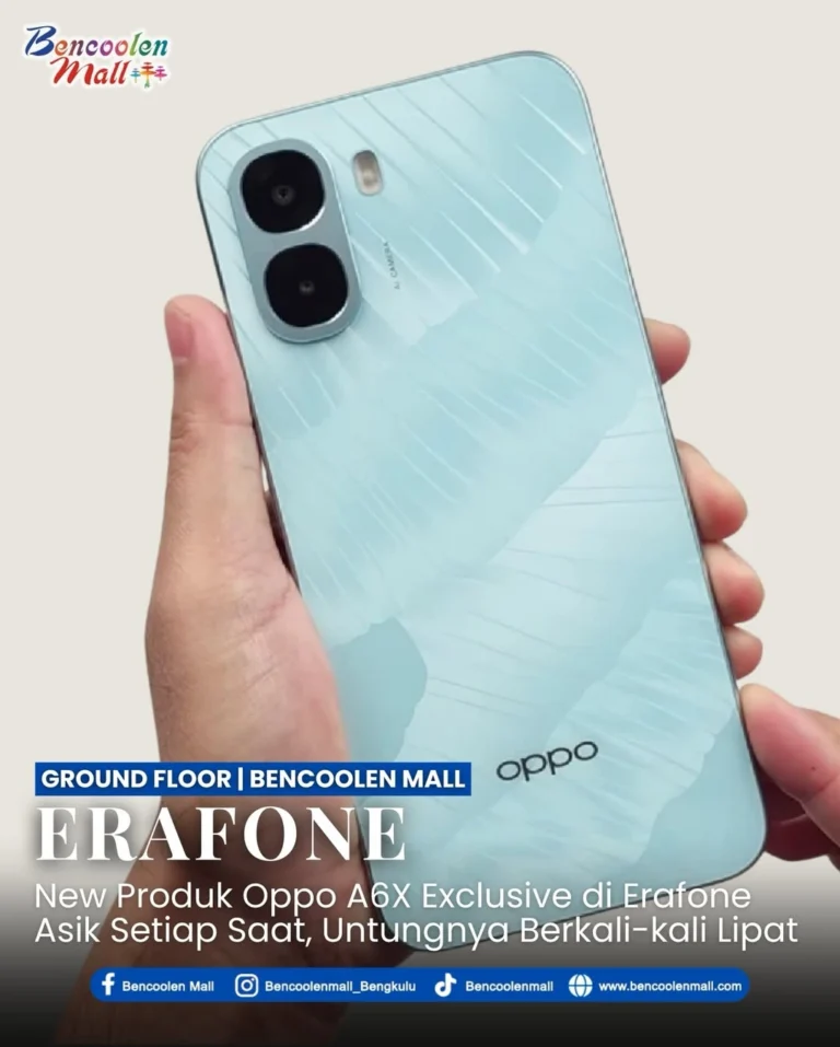 Dapatkan Oppo A6x terbaru di Erafone terdekat! banyak promo!