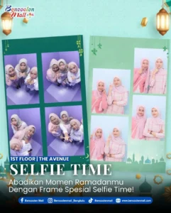 Tempat Foto Instagramable Ramadan di Bencoolen Mall Bengkulu!