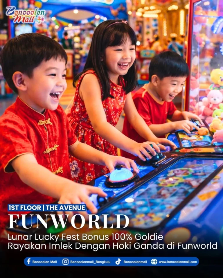 Promo Imlek Lunar Lucky Fest Bonus 100% Goldie di Funworld!
