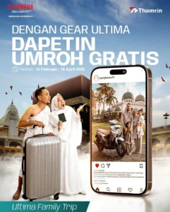 Umroh Gratis 2026 : Promo Gear Ultima Terbaru dari Yamaha!
