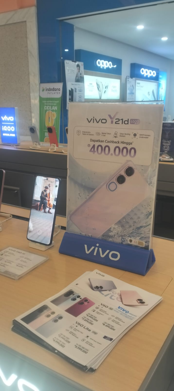 Vivo Y21d: Harga Terbaru & Cashback hingga Rp400.000!