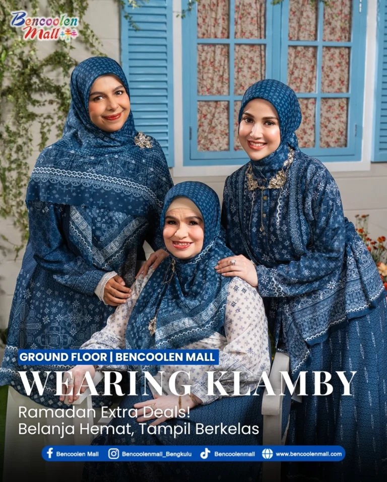 Baju Lebaran Wanita Elegan Wearing Klamby di Bencoolen Mall!