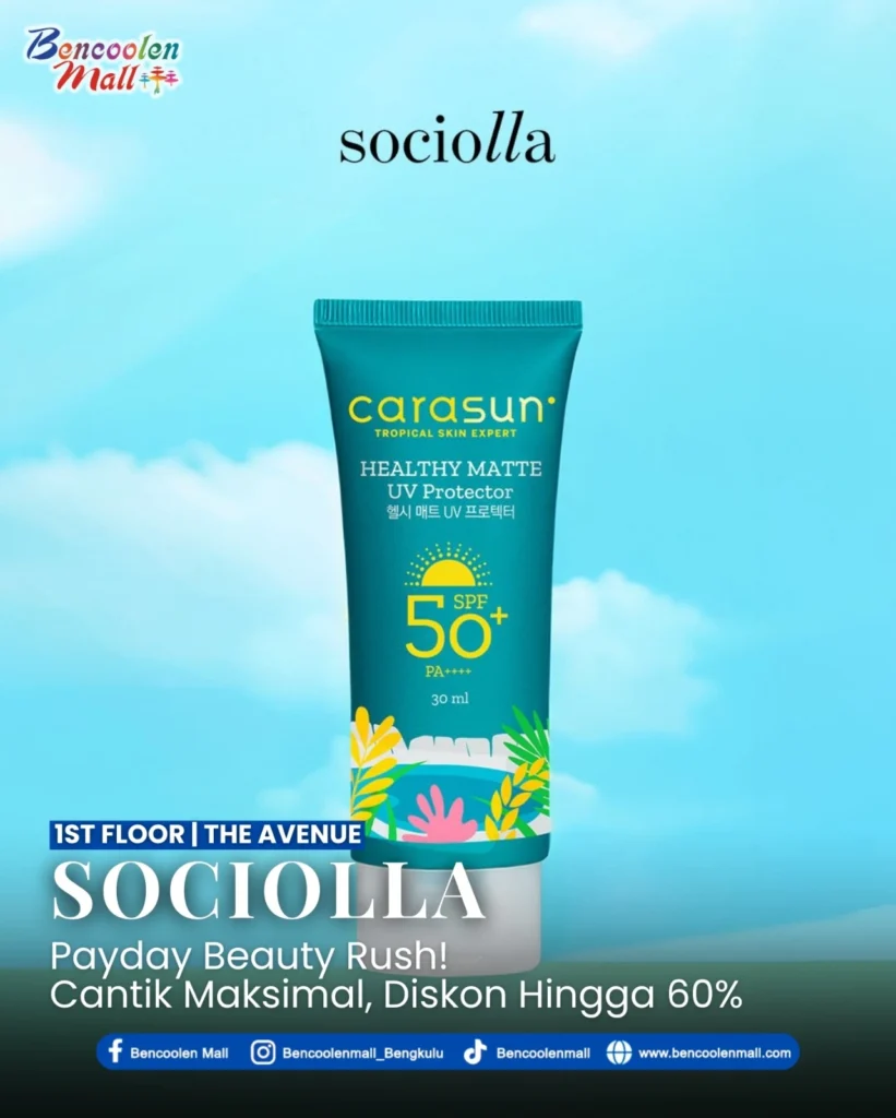 Sunscreen SPF 50 Diskon Hingga 60% di Sociolla terdekat!