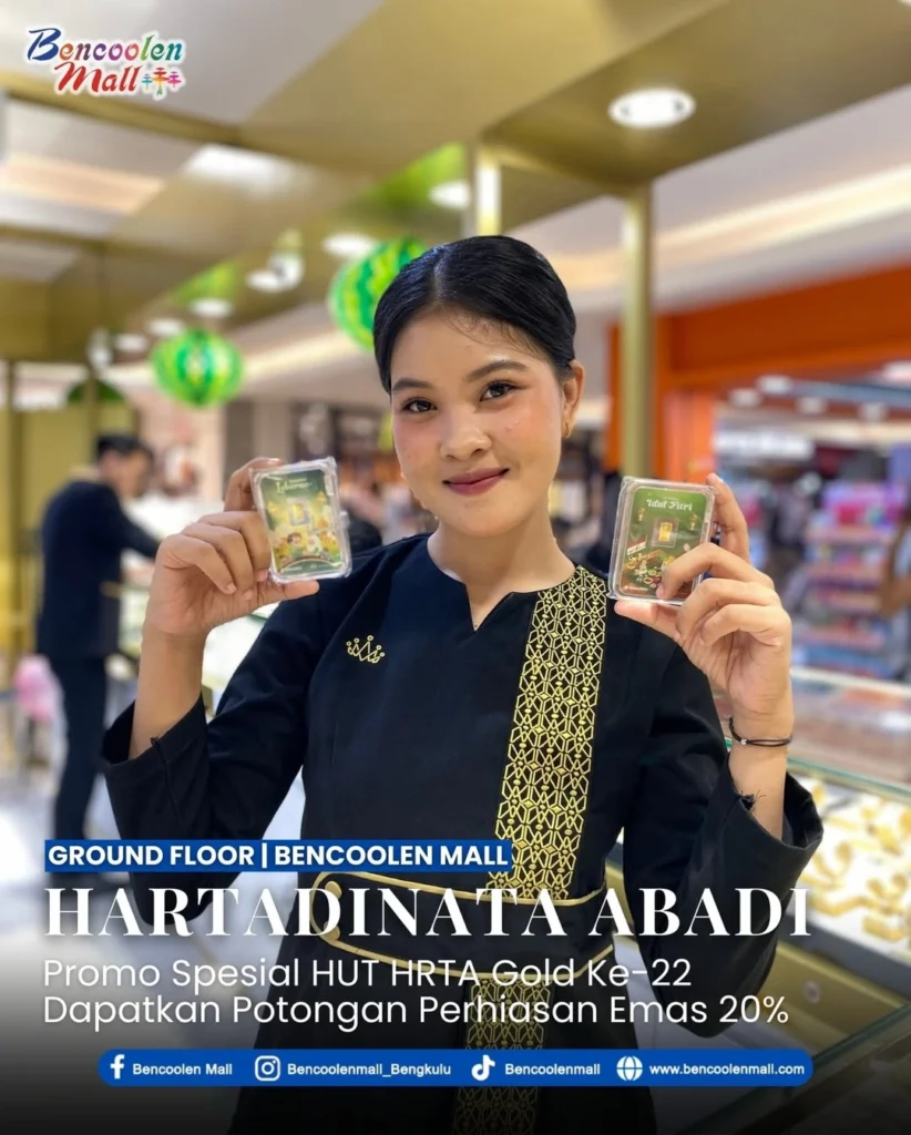 Dapatkan Diskon Perhiasan Emas 20% di Hartadinata Abadi!