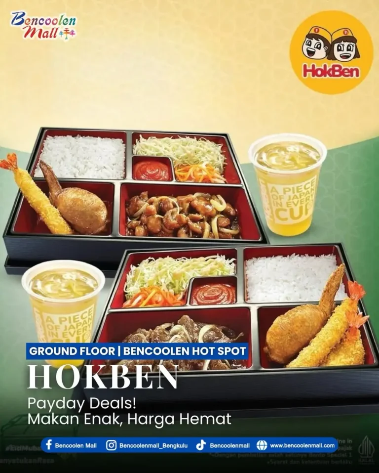 HokBen Payday Deals: Nikmati Promo Makan Enak Harga Hemat!