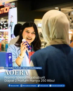 Promo Parfum Ramadan 2 Parfum 250 Ribu di Bencoolen Mall!