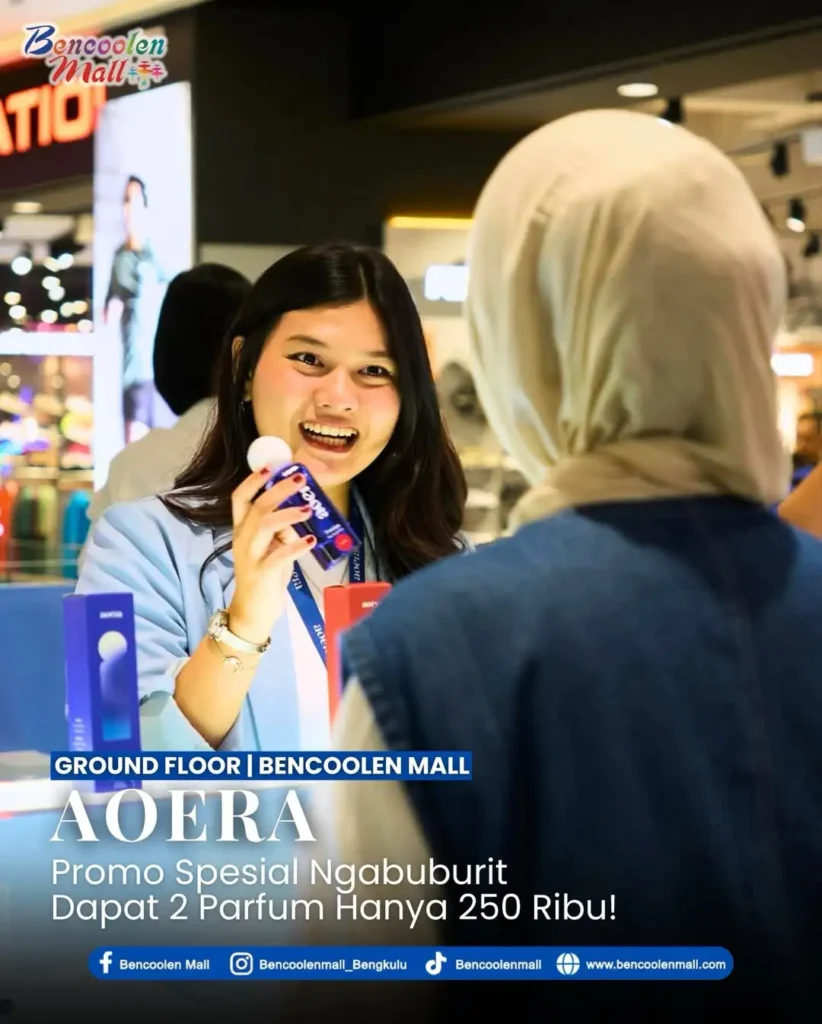 Promo Parfum Ramadan 2 Parfum 250 Ribu di Bencoolen Mall!