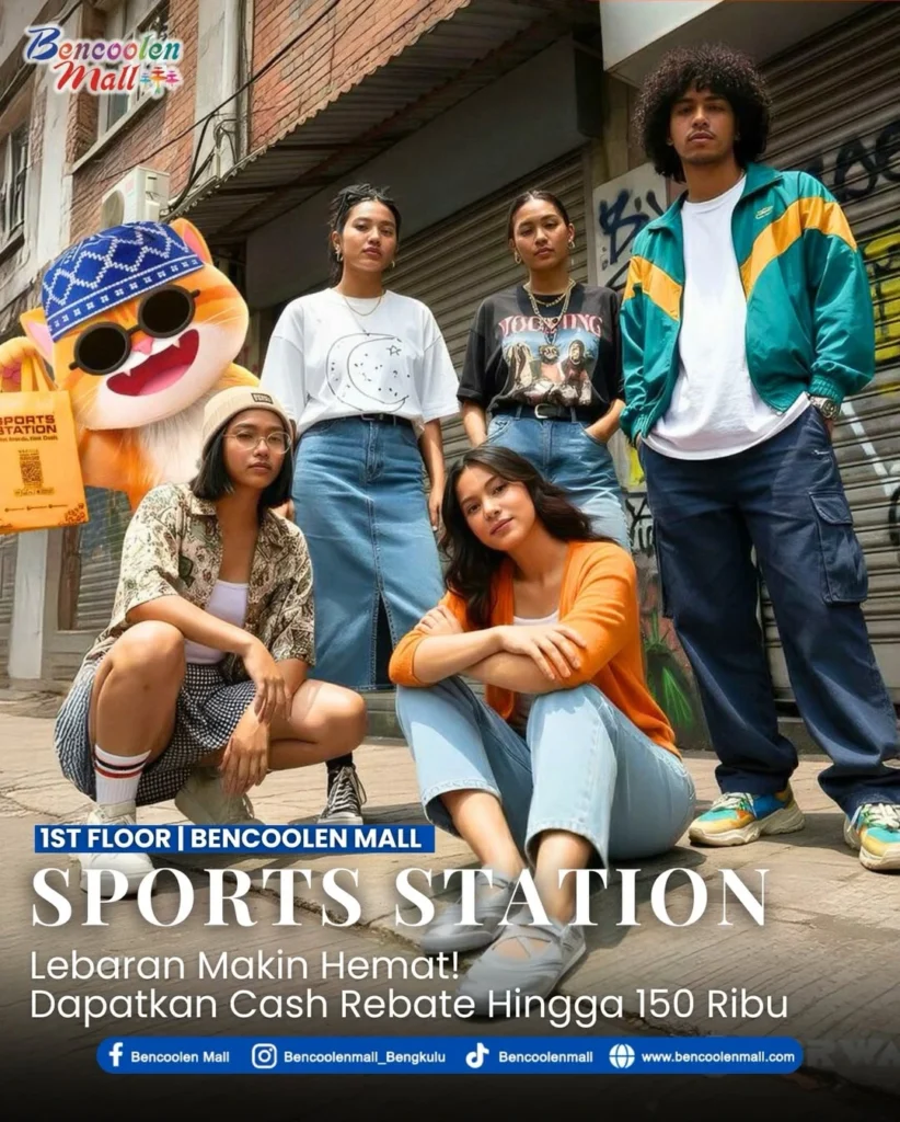 Promo Lebaran Sports Station 2026: Cash Rebate 150 Ribu!