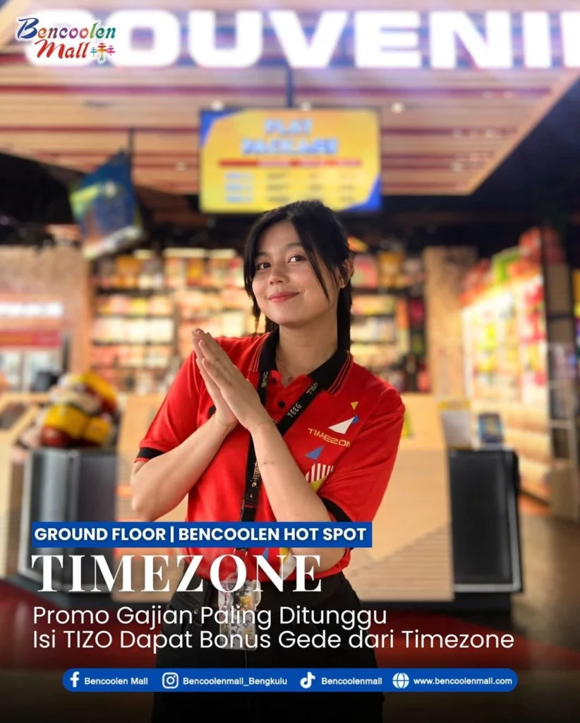 Promo Timezone Bengkulu Bonus Gajian Hingga 150%!