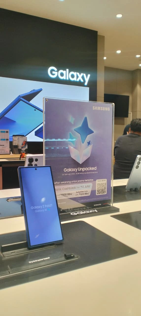 Samsung Galaxy Z Fold 7 Terbaru : Cashback Hingga 2 JT Rupiah!