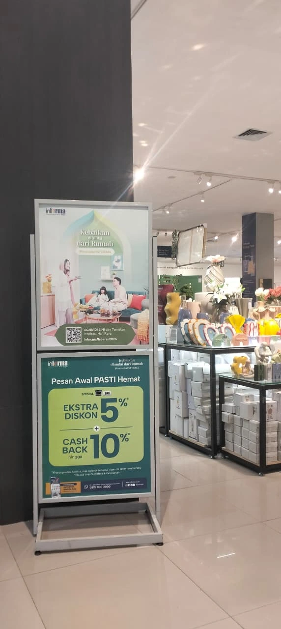 Promo Lebaran Cashback Hingga 15% di Informa Bengkulu!