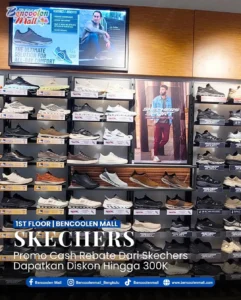 Promo Cash Rebate Sepatu Skechers Original Diskon 300K!
