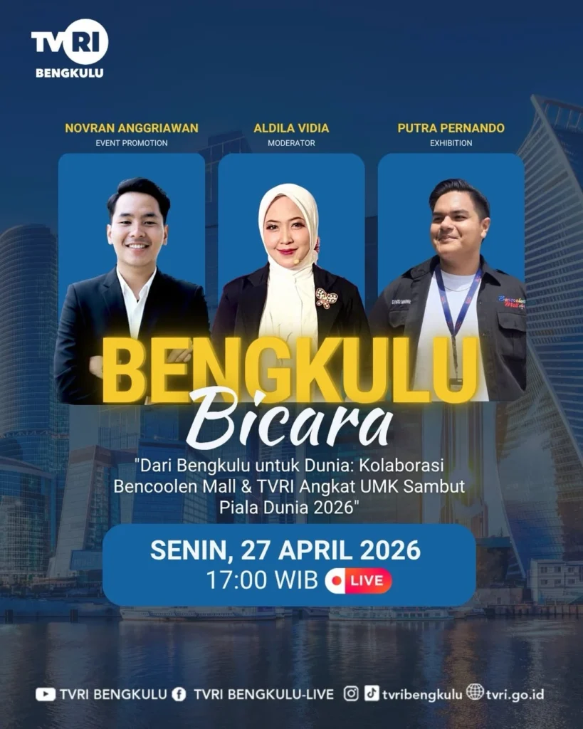 Event Bengkulu Bicara 2026 : Strategi UMKM Bengkulu Go Global!