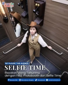 Photobooth Gratis untuk Ulang Tahun di Selfie Time terdekat!