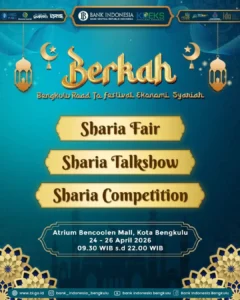 Festival Ekonomi Syariah Bengkulu 2026 : Ikuti keseruannya!
