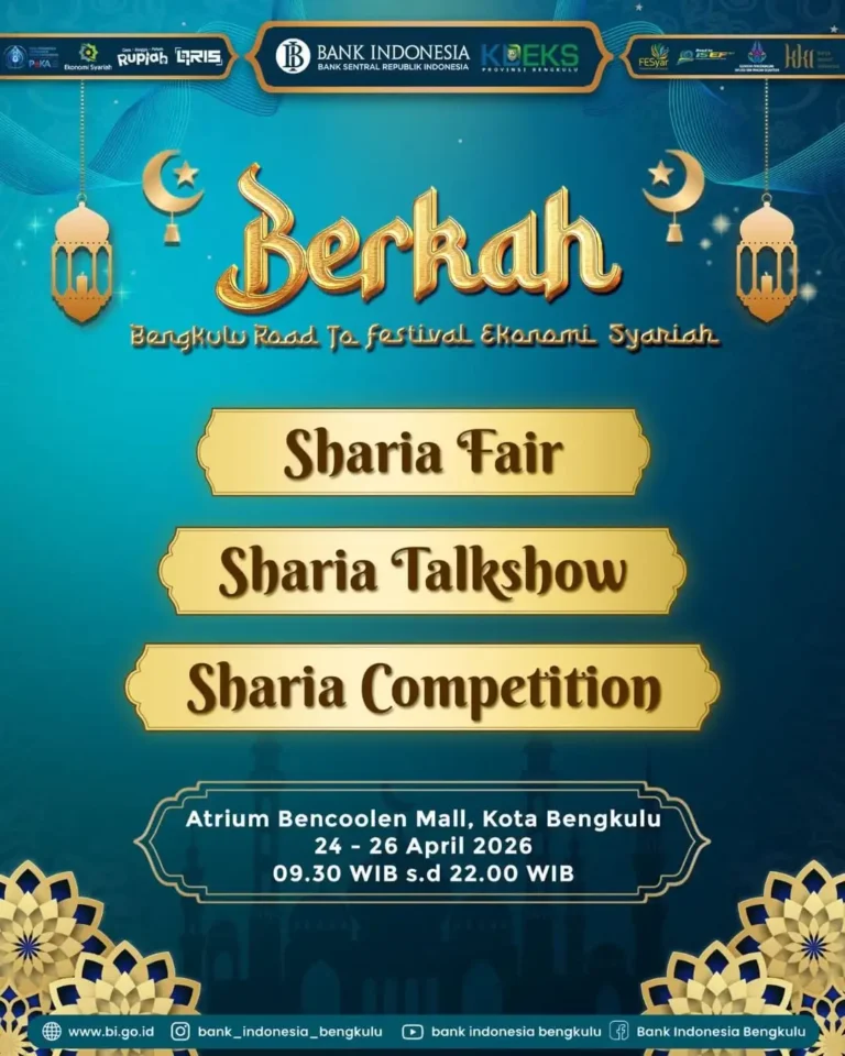 Festival Ekonomi Syariah Bengkulu 2026 : Ikuti keseruannya!