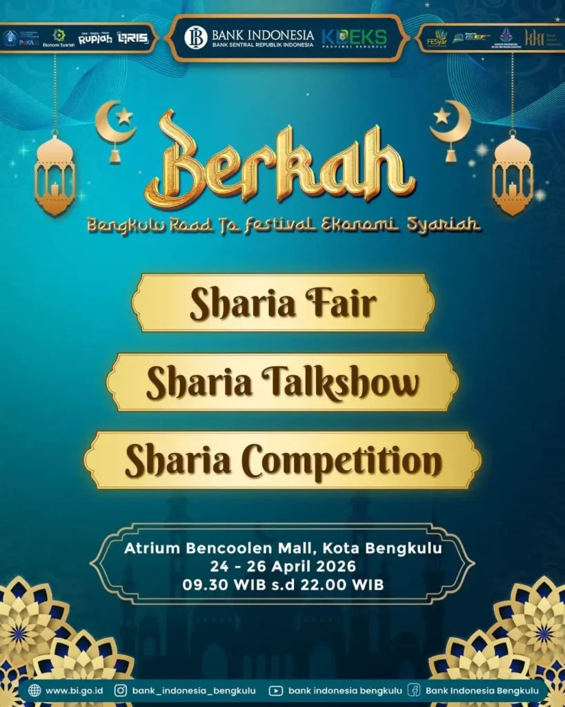 Festival Ekonomi Syariah Bengkulu 2026 : Ikuti keseruannya!