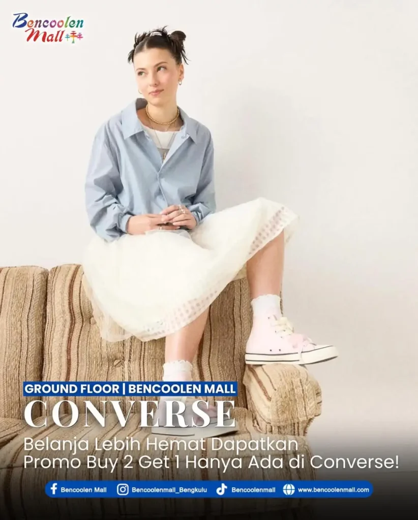 Sepatu Converse Original Promo Buy 2 Get 1 di Converse terdekat!