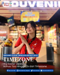 Timezone Bencoolen Mall Promo Easter 2026! Promo terbatas!
