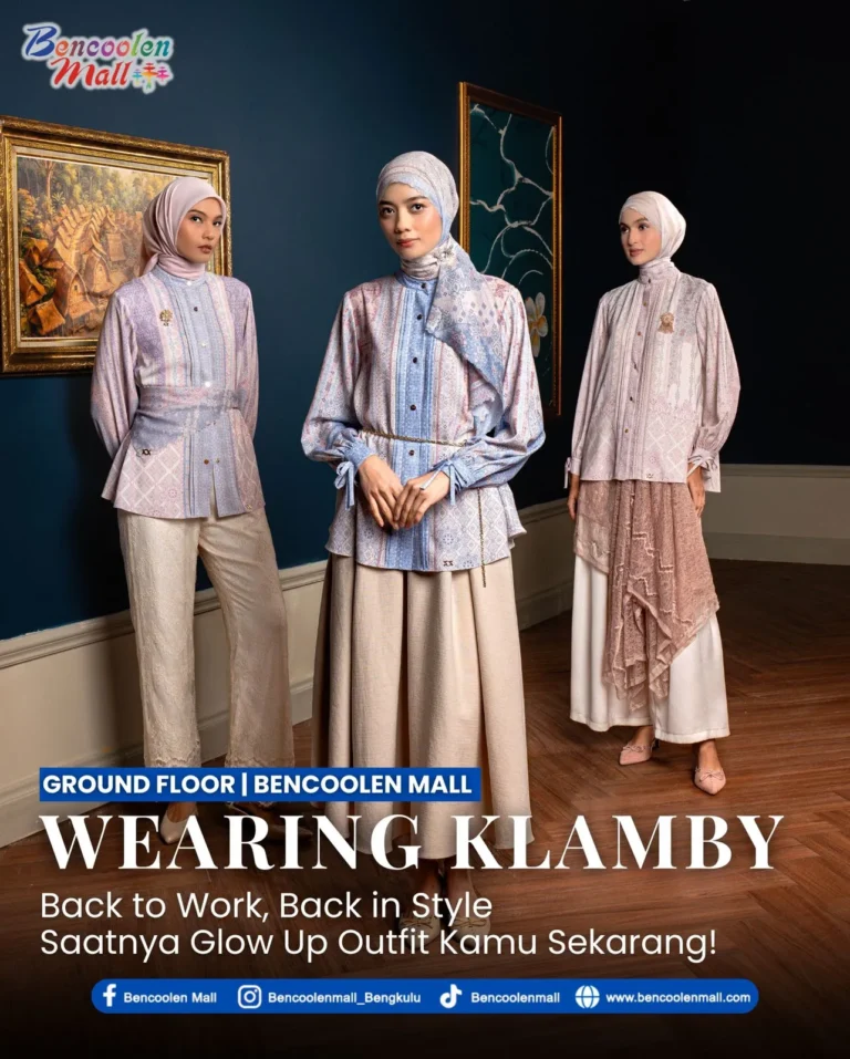 Baju Kerja Wanita Elegan Klamby di Bencoolen Mall!