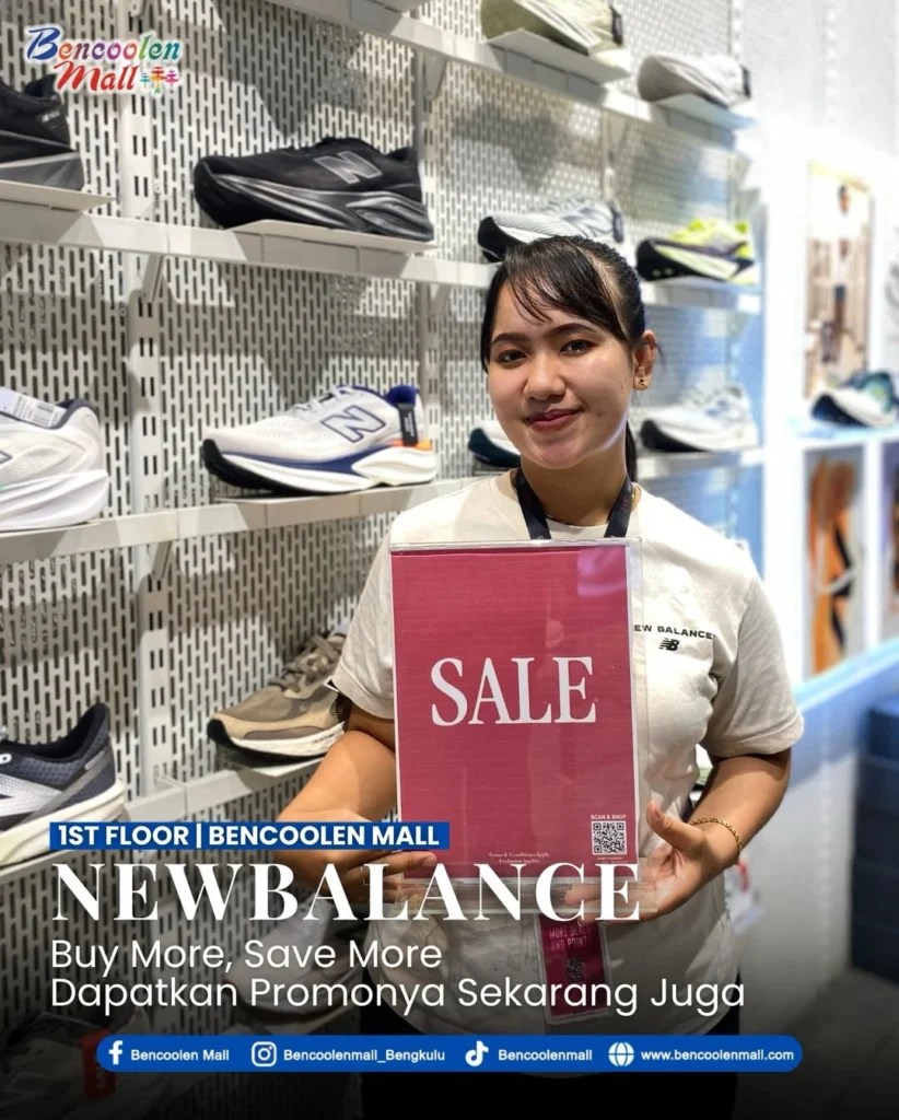 Promo New Balance Bengkulu Diskon Sepatu Original Terbaru!