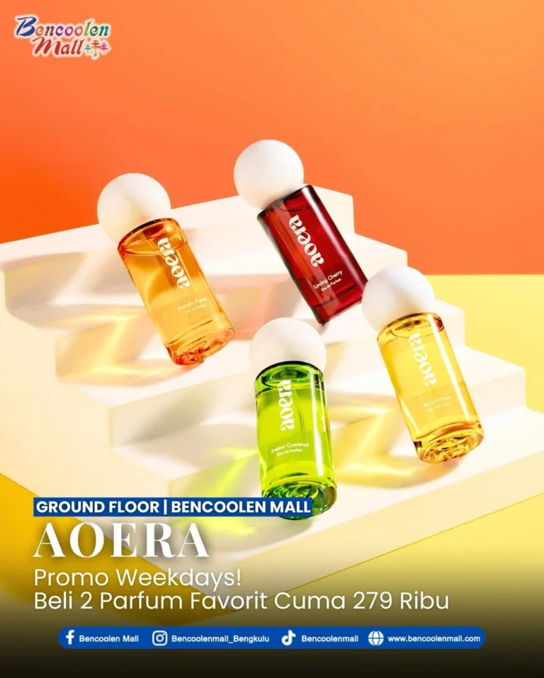 Parfum Wanita AOERA Promo Weekdays : Beli 2 Hanya 279 Ribu!