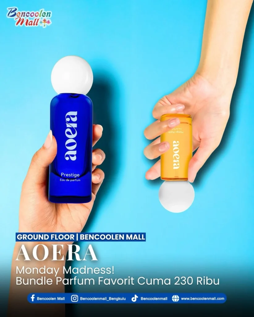 Parfum Original AOERA Promo Monday Madness Rp230K!