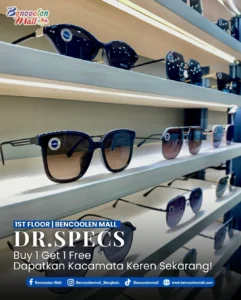 Kacamata Kekinian DR. SPECS Ada Promo Buy 1 Get 1 Free!