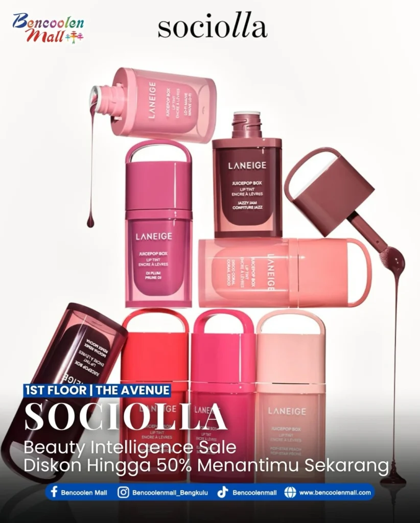 Promo Makeup & Skincare Terbaik di Sociolla Bencoolen Mall!