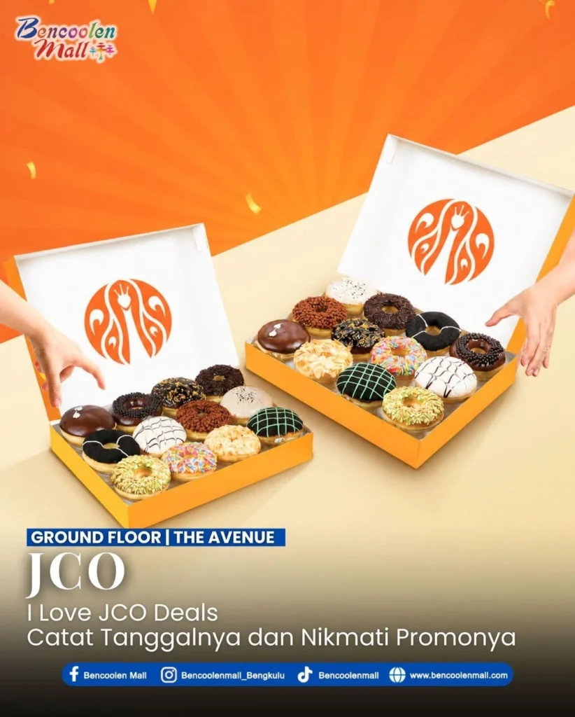 Promo JCO Donuts Terbaru 2026 di Bengkului : I Love JCO Deals!
