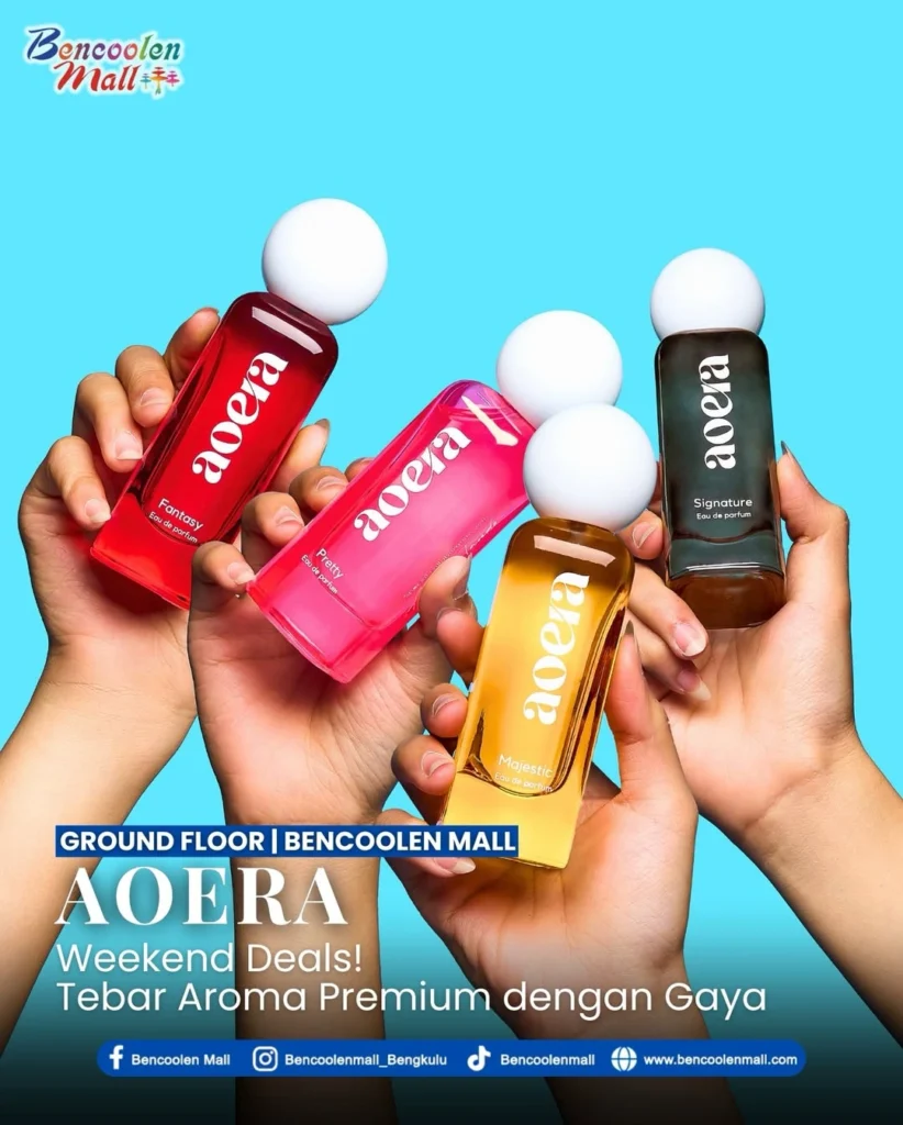 Parfum Premium AOERA di Bencoolen Mall : Aroma Elegan!