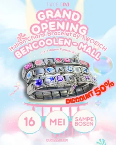Charm Bracelet Italia Diskon 50% di Bencoolen Mall!