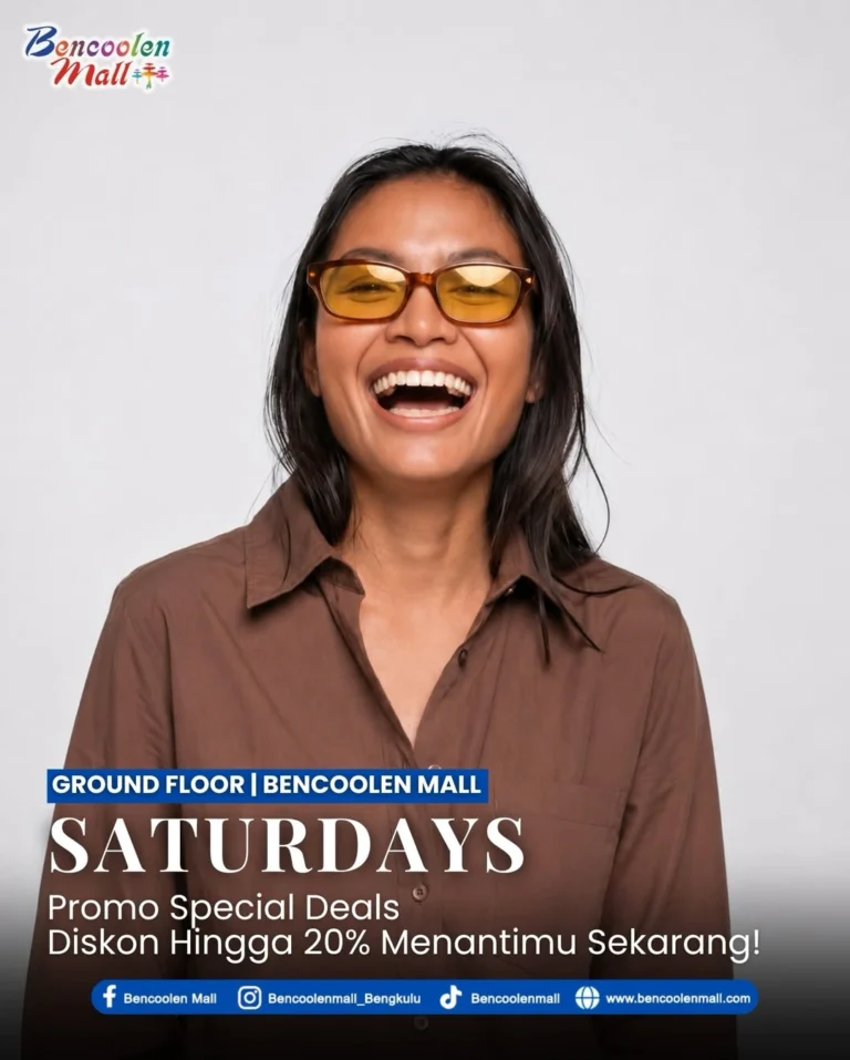Kacamata Stylish Diskon 20% di SATURDAYS Bencoolen Mall!