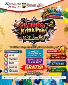 Lomba Kritik Polri 2026 Bengkulu : Berhadiah Jutaan Rupiah!