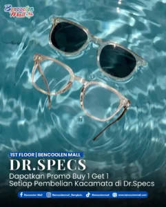 Toko Kacamata Terdekat Promo Buy 1 Get 1 Free di DR SPECS!