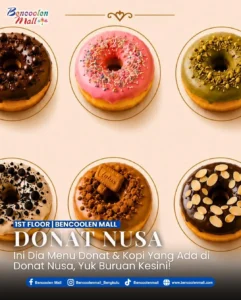 Donat Enak Bengkulu yang Lagi Hits! Donat Nusa Premium!